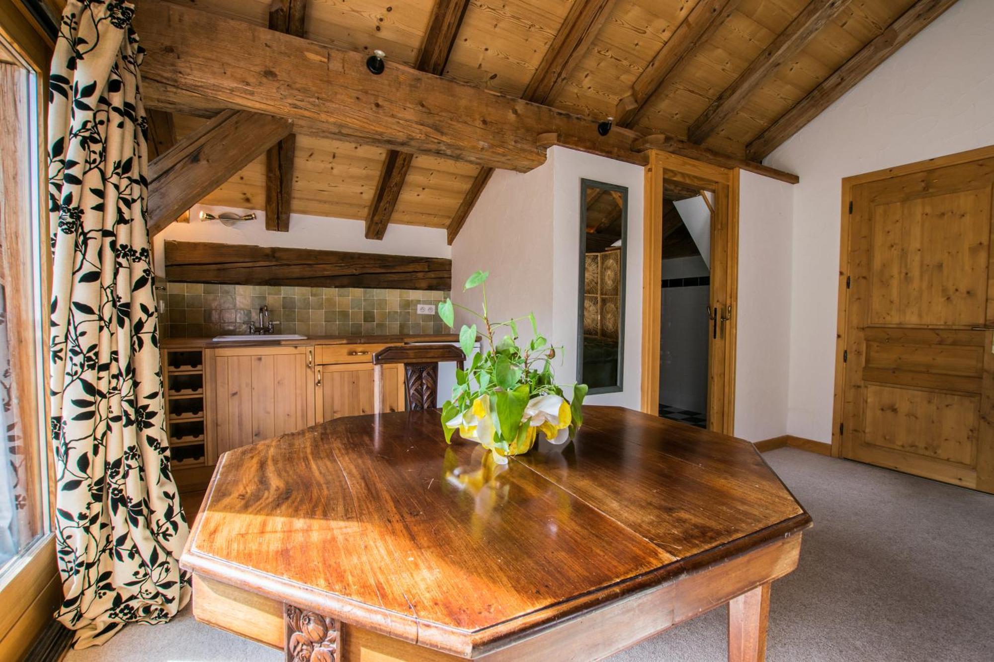 La Ferme Du Chateau Abondance Exterior foto